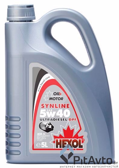 Масло моторное HEXOL 5W40 SYNLINE ULTRADIESEL DPF 5л