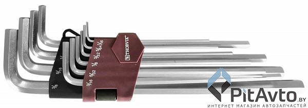 Набор ключей торцевых Г-образных HEX THORVIK / HKIL10S