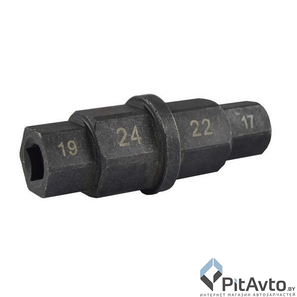 JBM 53086 Бита мотоциклетная 3/8, 17, 19, 22, 24 мм