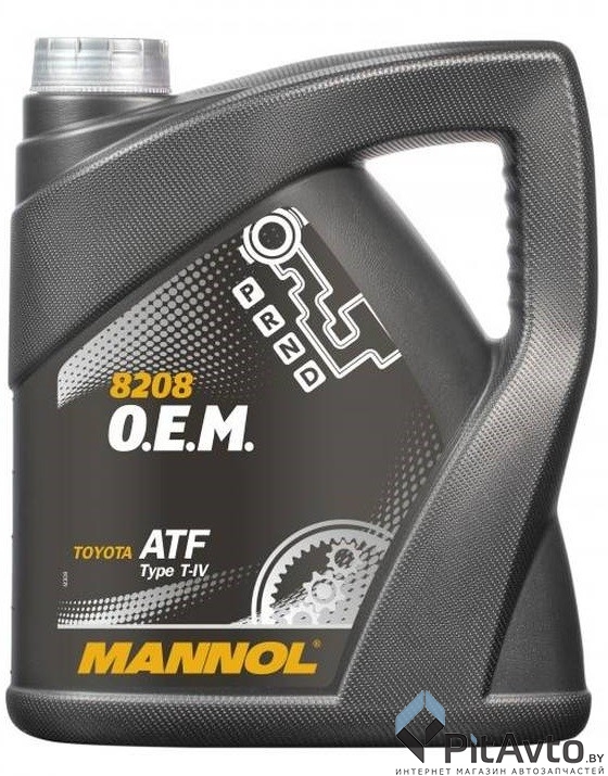 Жидкость гидравлическая MANNOL ATF T-IV 4л