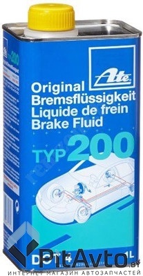 Жидкость тормозная ATE DOT 4 Typ 200 1л / 03.9901-6212.2