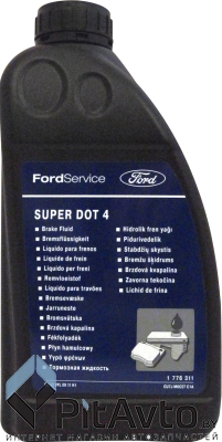 Жидкость тормозная FORD Super DOT-4 1л / 1776311