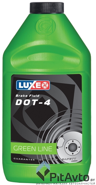 Жидкость тормозная LUXE 646 DOT 4 0,455кг