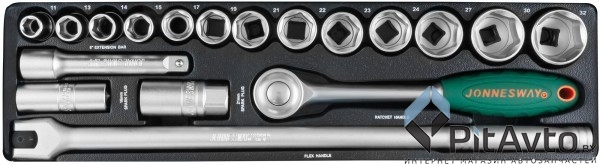 Набор инструментов JONNESWAY S04H419S 19пр