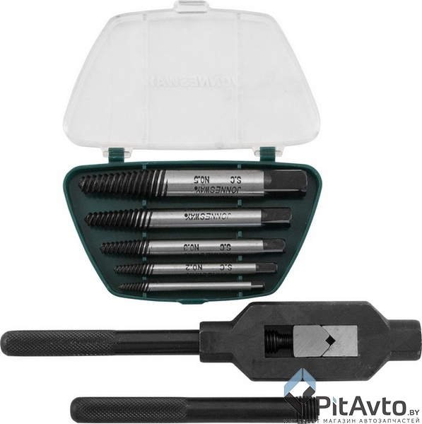 Набор экстракторов обломанных болтов JONNESWAY AG010110 7 пр