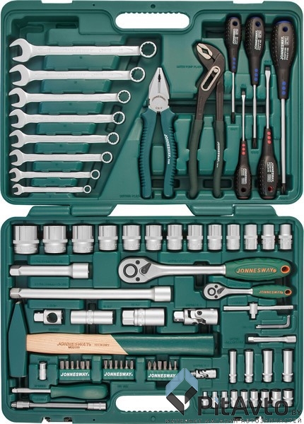 Набор инструментов JONNESWAY S04H52477S (77пр)