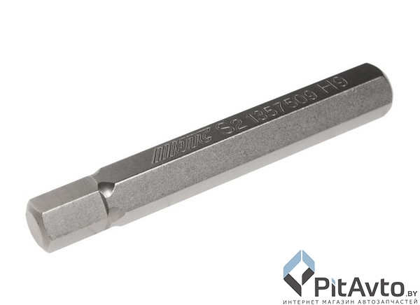 Бита шестигранник JTC 9х75мм 10мм