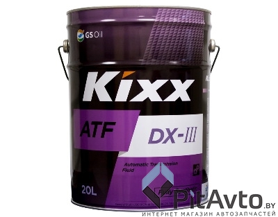 Жидкость гидравлическая Kixx ATF DX-III 20л / L2509P20E1