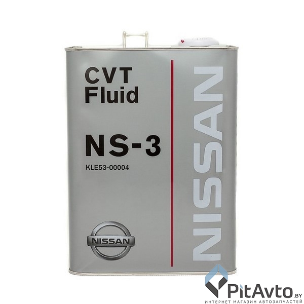 Жидкость гидравлическая Nissan CVT NS-3 4л / KLE5300004