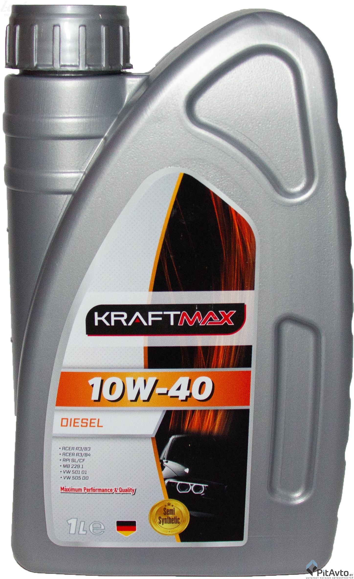 Масло моторное KraftMax 10W-40 DIESEL 1 л