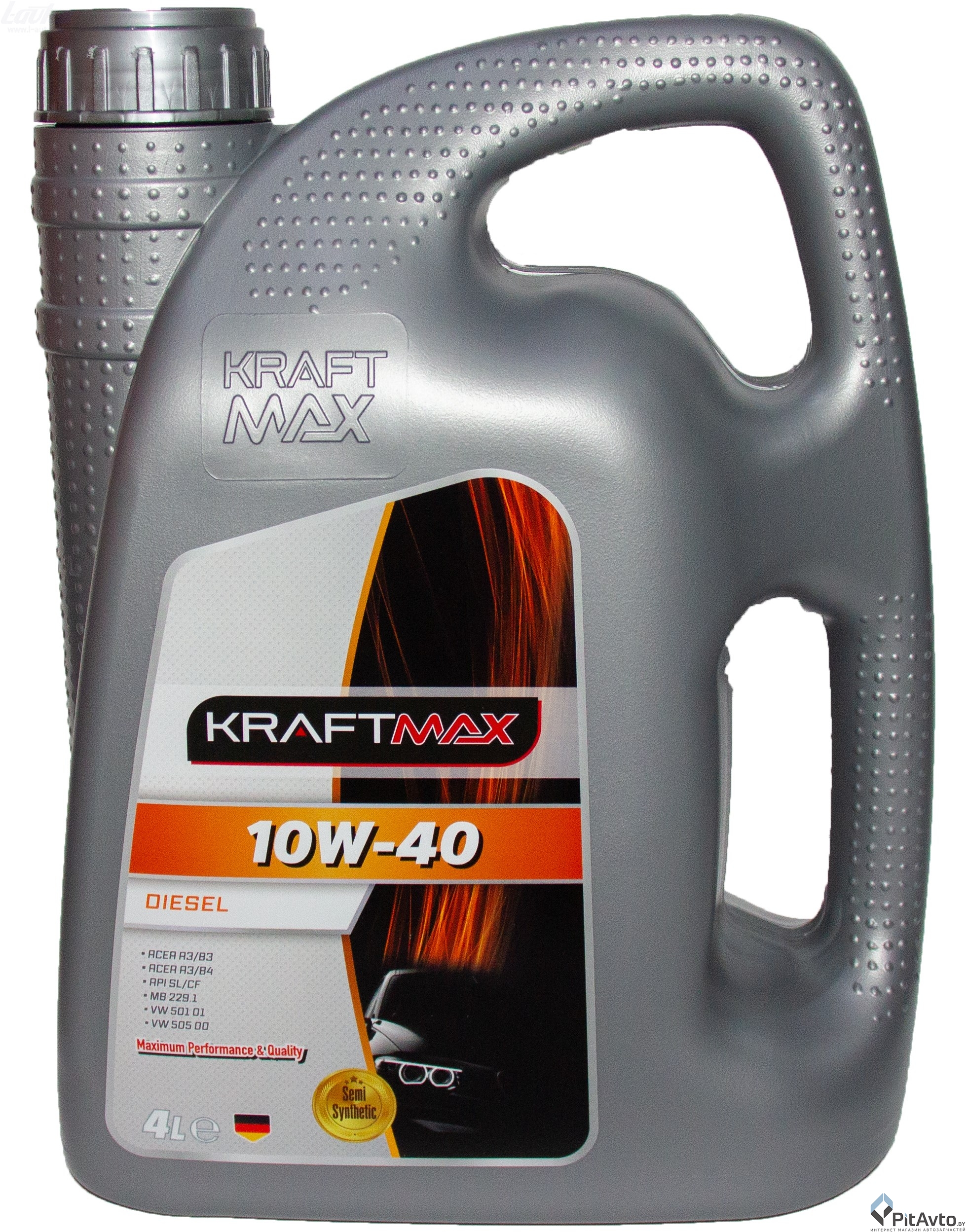 Масло моторное KraftMax 10W-40 DIESEL 4 л