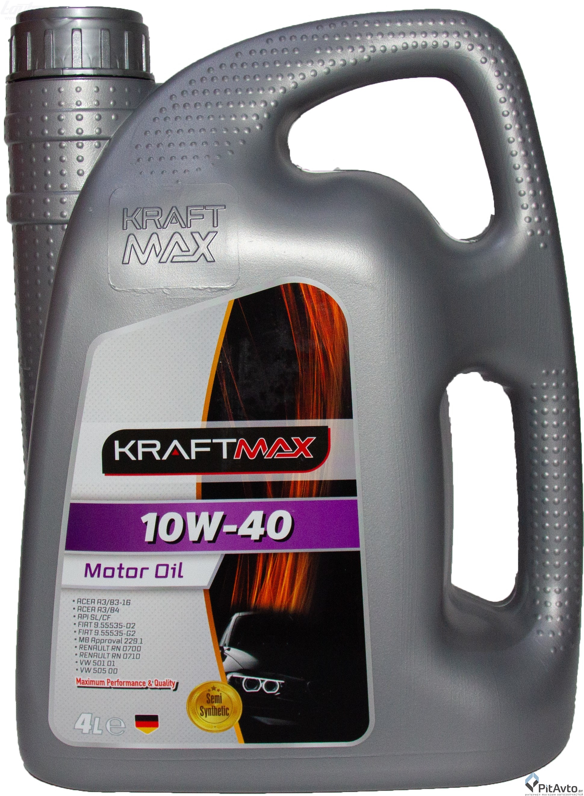 Масло моторное KraftMax 10W-40 4 л