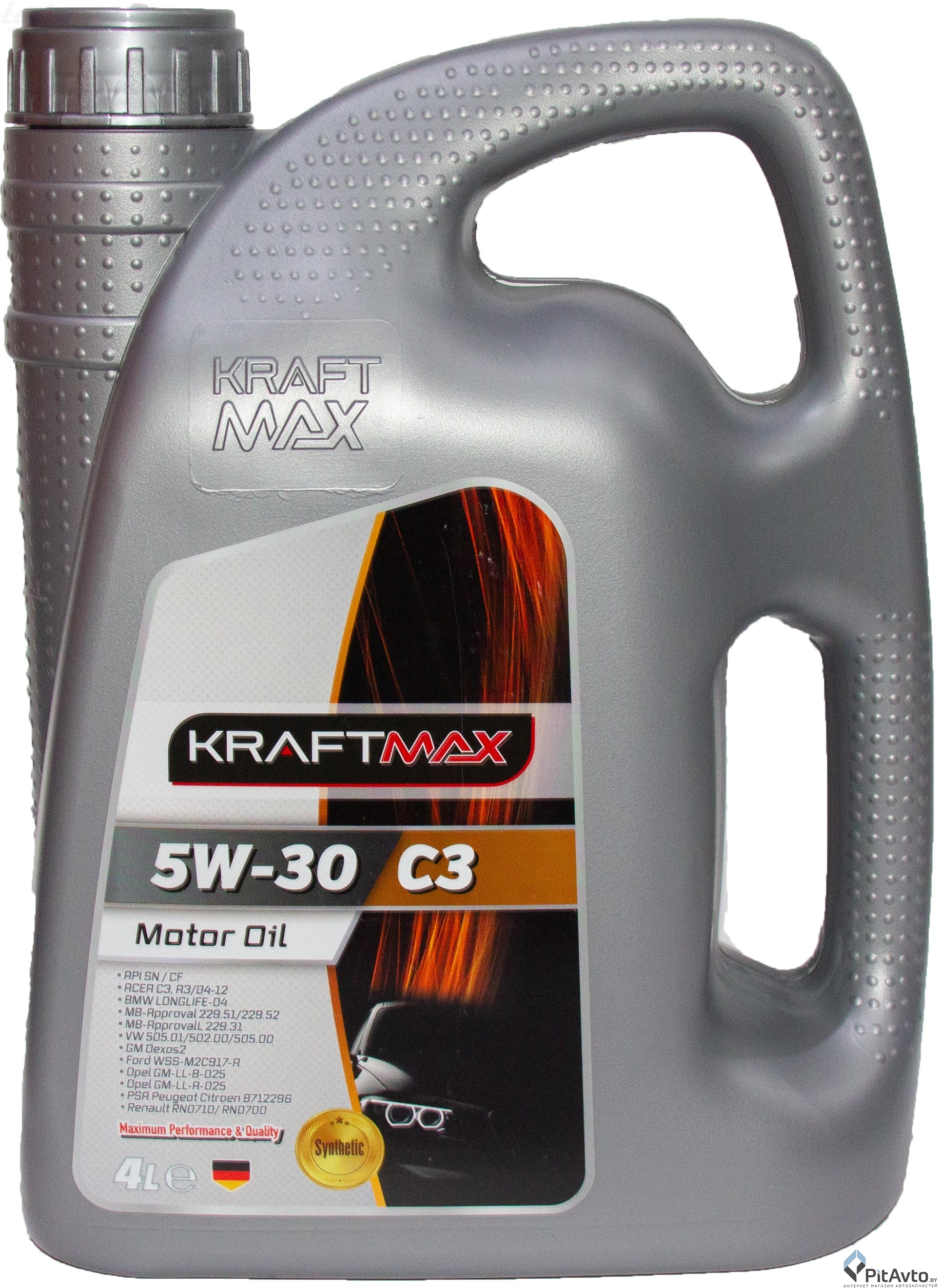 Масло моторное KraftMax 5W-30 C3 DPF 4 л
