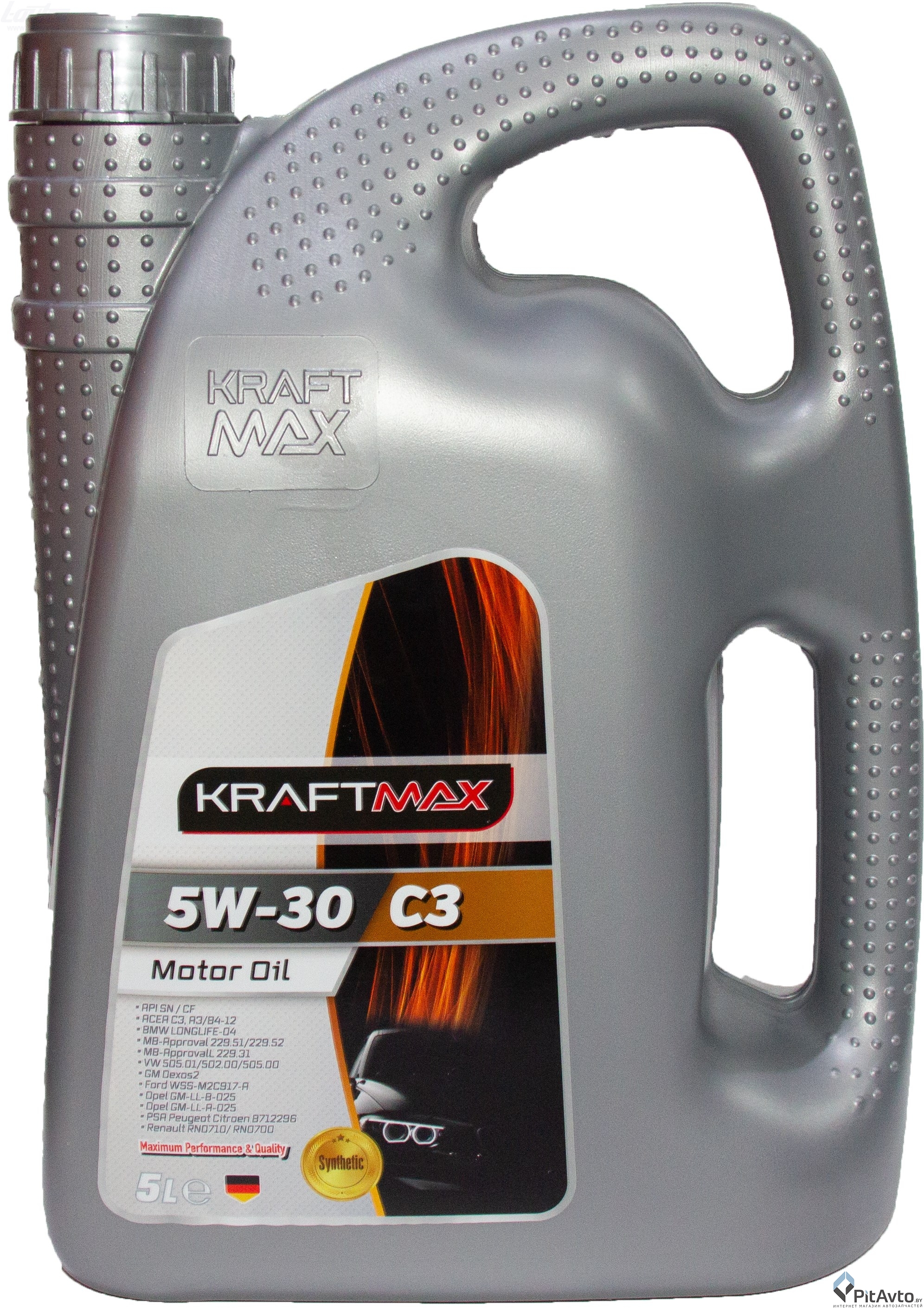 Масло моторное KraftMax 5W-30 C3 DPF 5 л