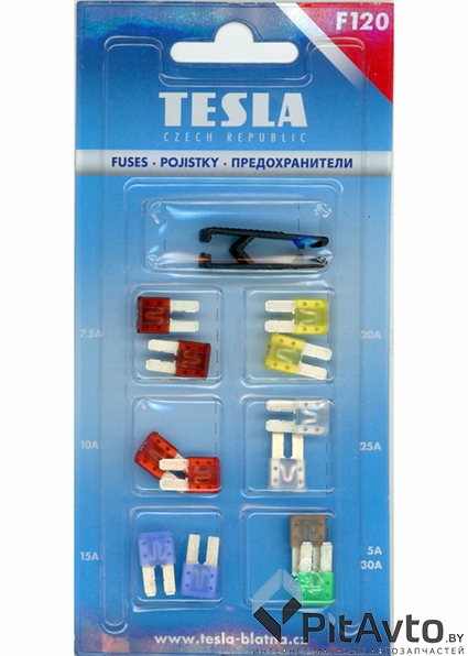 Комплект предохранителей TESLA F120