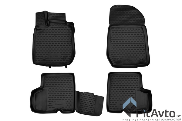 Комплект ковриков 3D RENAULT Logan 2004-> 4шт / NLC3D4105210K