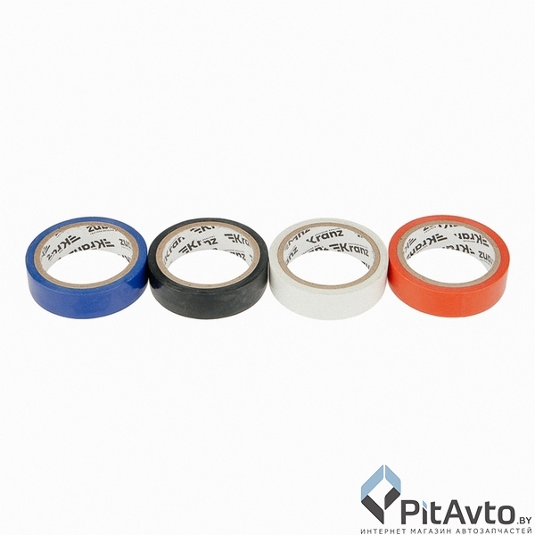 Набор изоляционных лент KRANZ 4 цвета / KR-09-2011