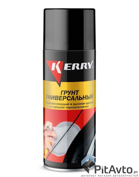 Грунт алкидный черный KERRY KR-925-3 520мл