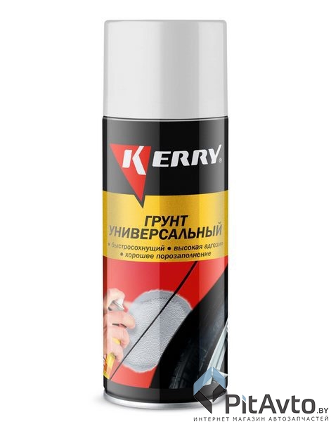 Грунт алкидный белый KERRY KR-925-4 520мл