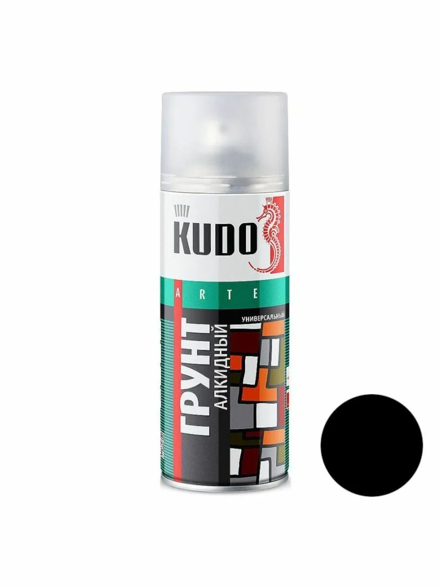 KUDO KU-2003 Грунт универсальный черный 520 мл