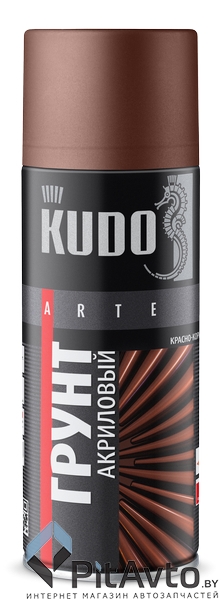 KUDO KU-2102 Грунт универсальный акриловый (красно-коричневый)