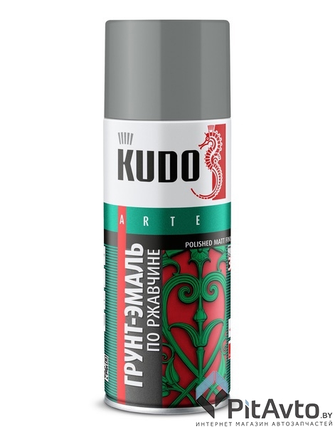 Грунт алкидный серый KUDO KU-317042 520мл