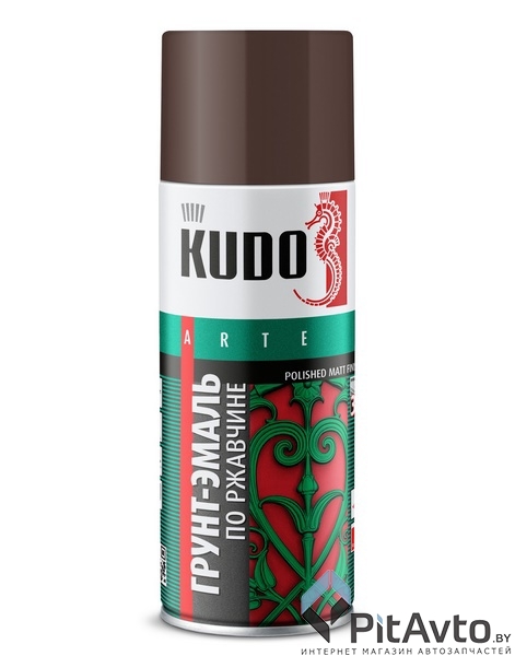 Грунт алкидный серый KUDO KU-318017 520мл