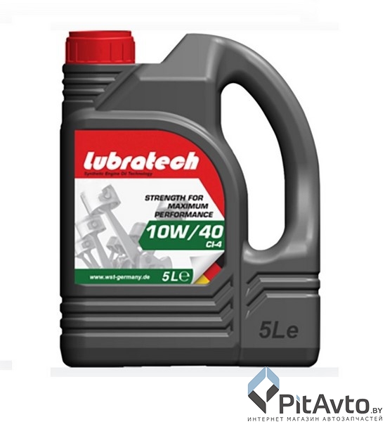 Масло моторное LUBRATECH 10W40 LONG LIFE 5л