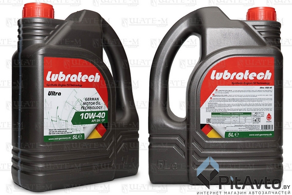 Масло моторное LUBRATECH 10W40 ULTRA 5л