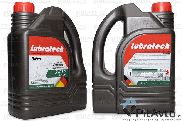 Масло моторное LUBRATECH 5W30 ULTRA 4л