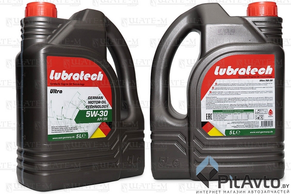 Масло моторное LUBRATECH 5W30 ULTRA 5л