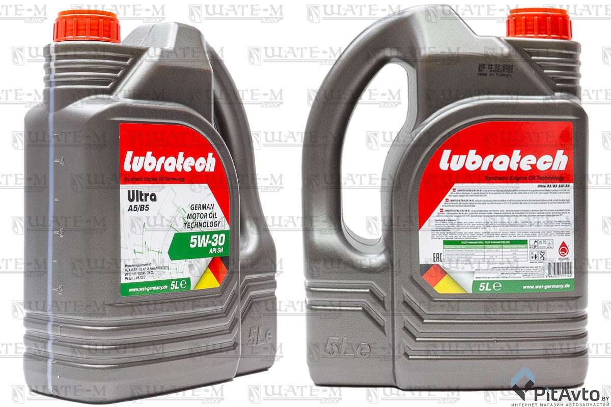 Масло моторное LUBRATECH 5W30 ULTRA A5/B5 5л