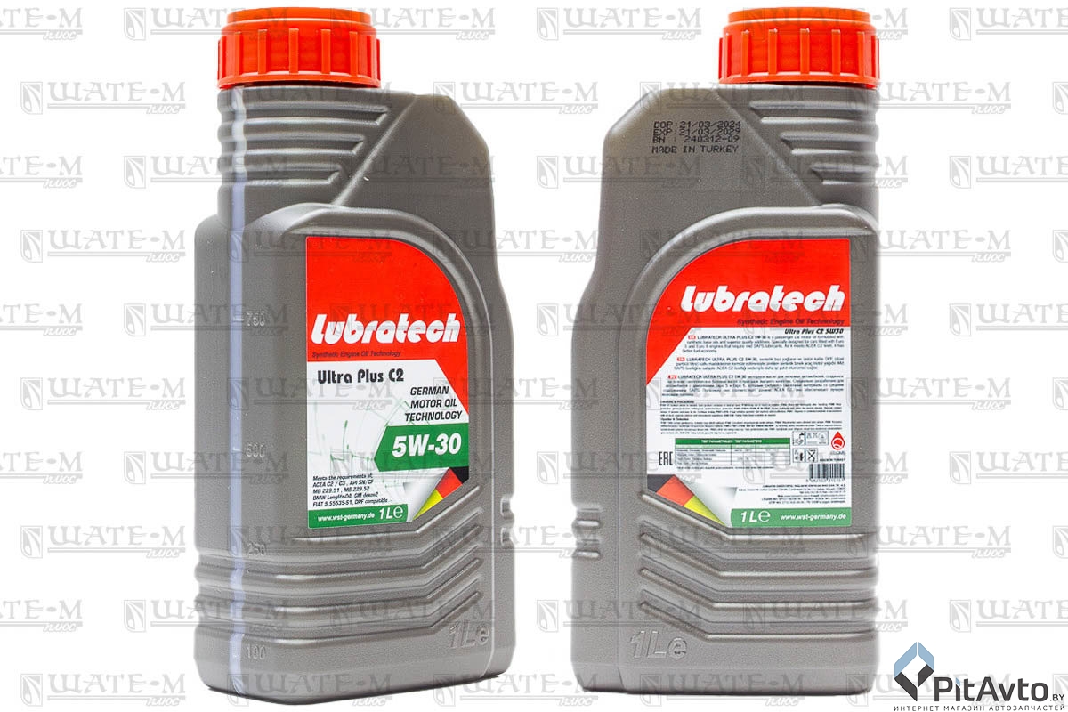Масло моторное LUBRATECH 5W30 ULTRA PLUS C2 1л