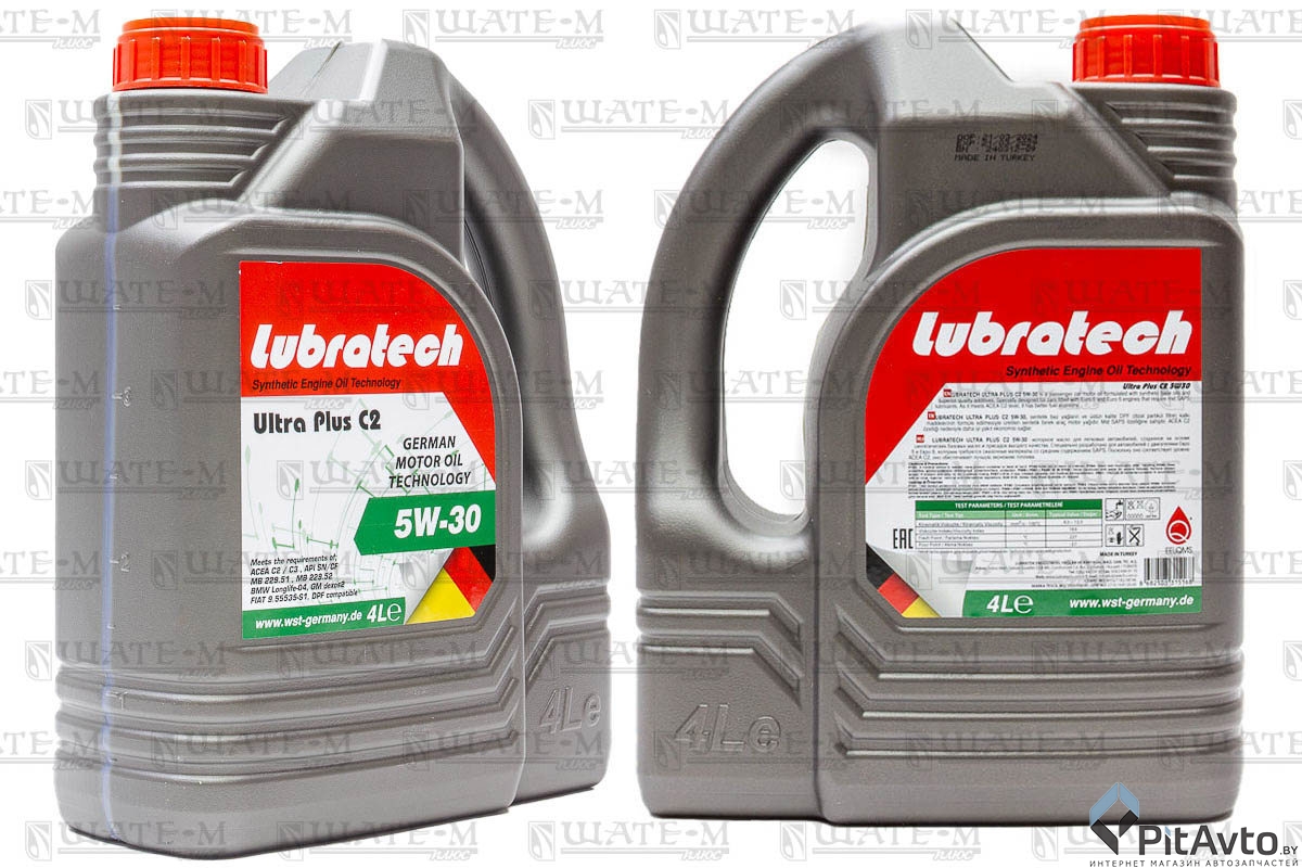 Масло моторное LUBRATECH 5W30 ULTRA PLUS C2 4л