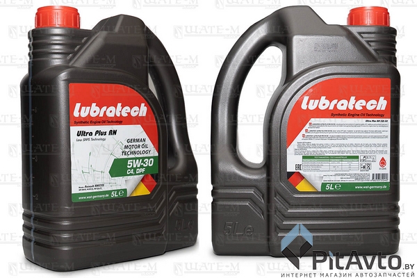 Масло моторное LUBRATECH 5W30 ULTRA PLUS RN 5л