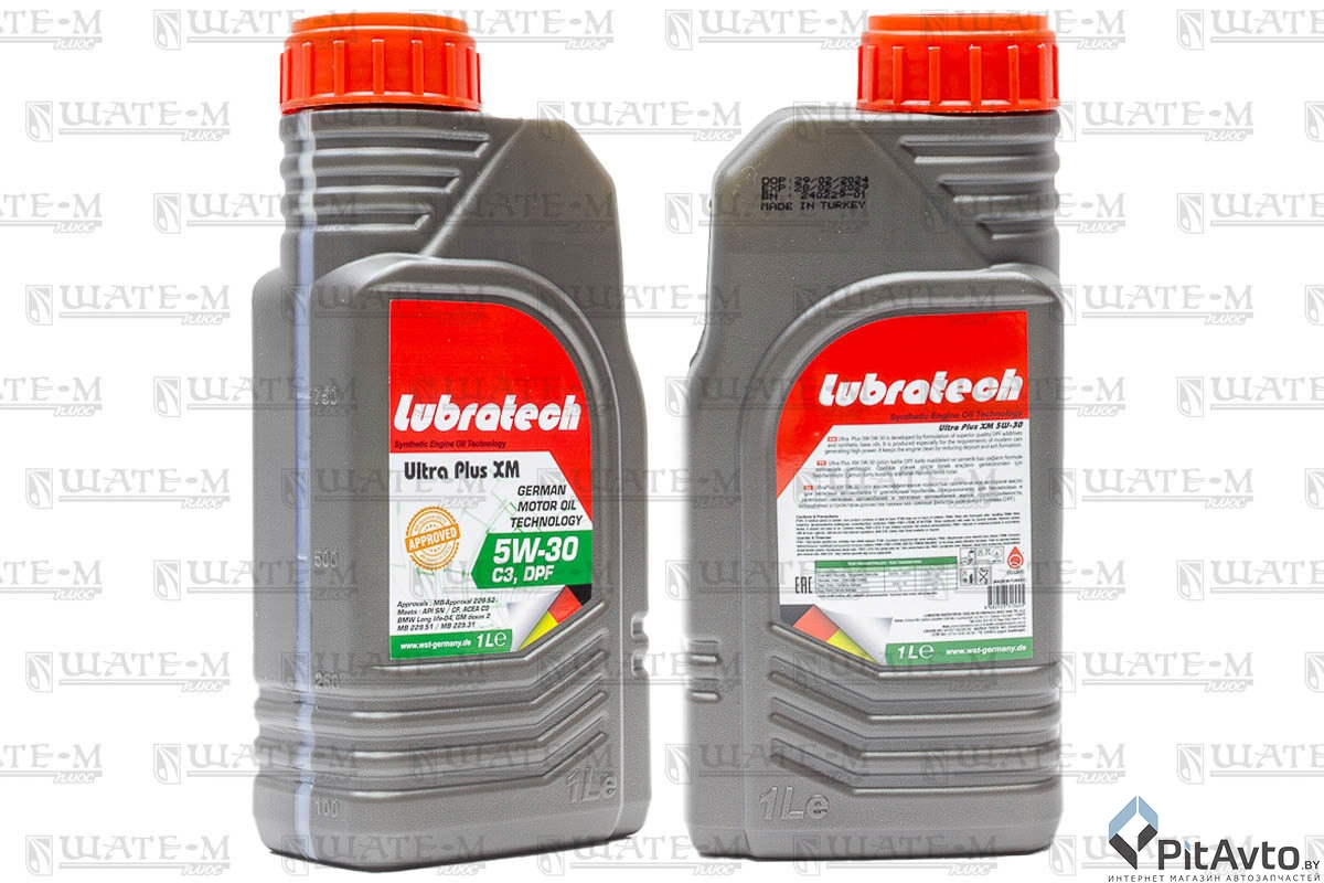 Масло моторное LUBRATECH 5W30 ULTRA PLUS XM 1л