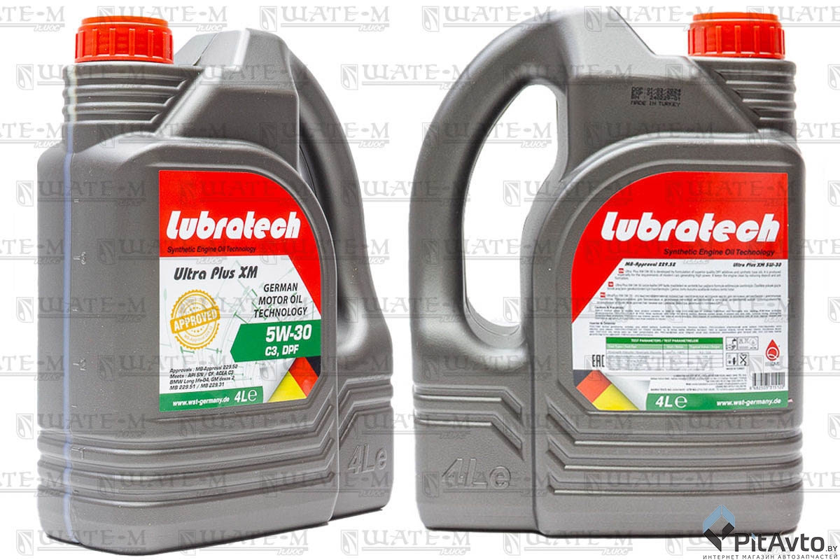 Масло моторное LUBRATECH 5W30 ULTRA PLUS XM 4л