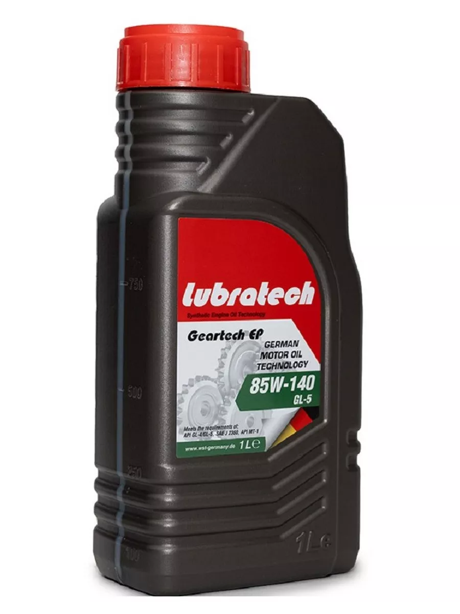 Масло трансмиссионное LUBRATECH 85W140 GEARTECH EP 1л