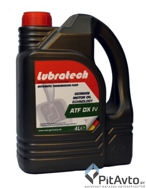 Жидкость гидравлическая LUBRATECH ATF DX VI 4л