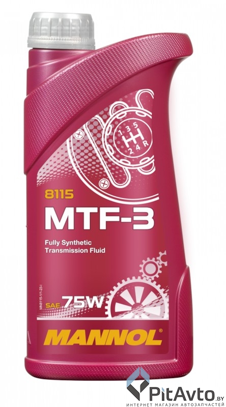 Масло трансмиссионное MANNOL 8115 MTF-3 75W 1л