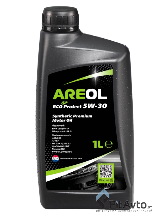 Масло моторное Areol ECO Protect 5W-30 1л