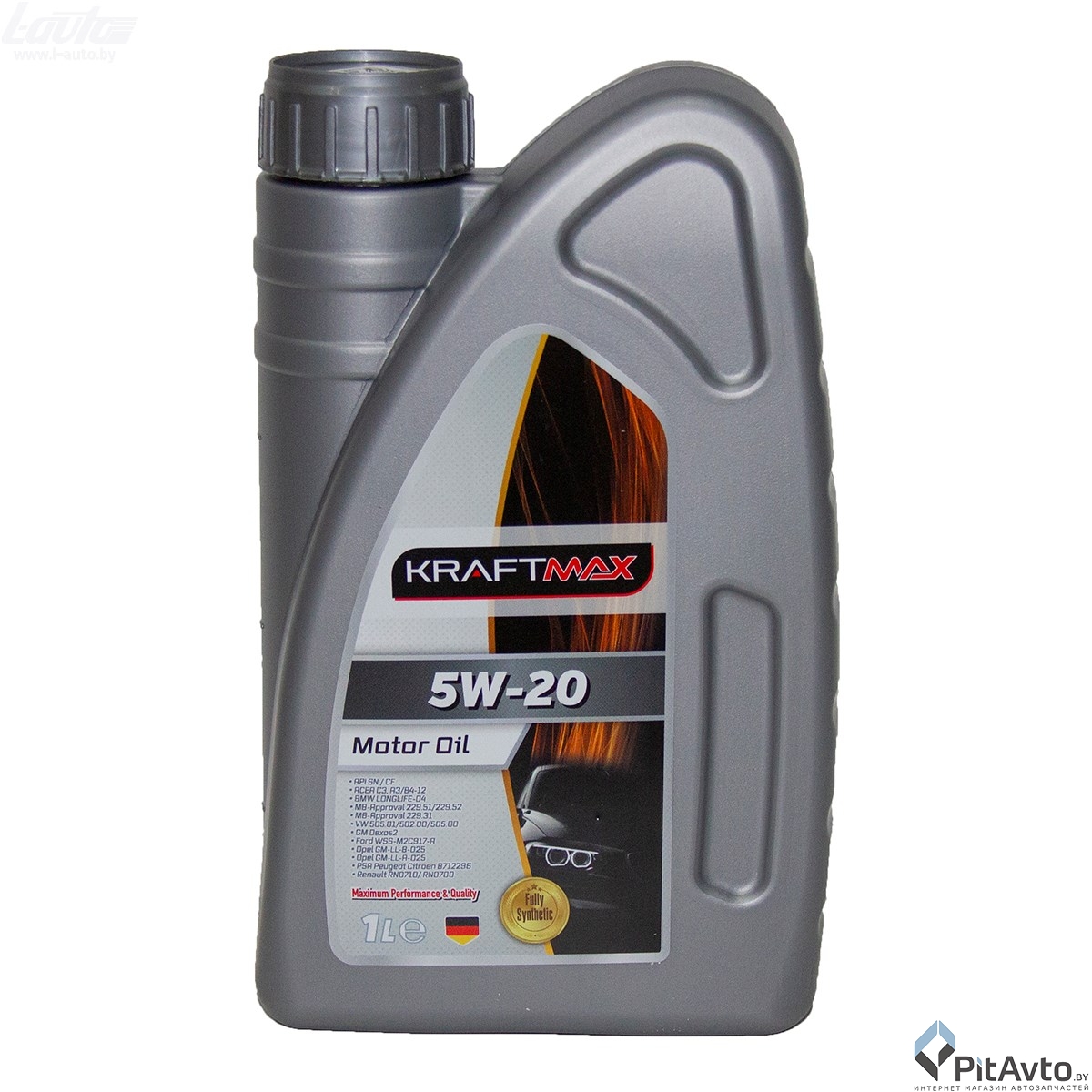 Масло моторное KraftMax 5W-20 ACEA C3 1 л