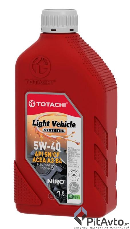 Масло моторное TOTACHI NIRO LV Synthetic 5W-40 1л