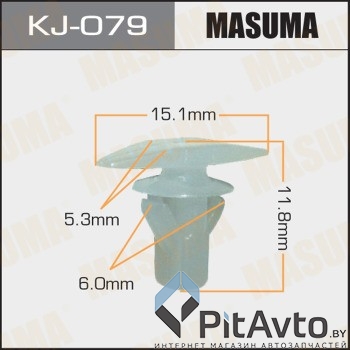 MASUMA KJ-079 клипса Honda Civic 95-00