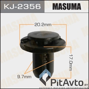 MASUMA KJ-2356 клипса Honda