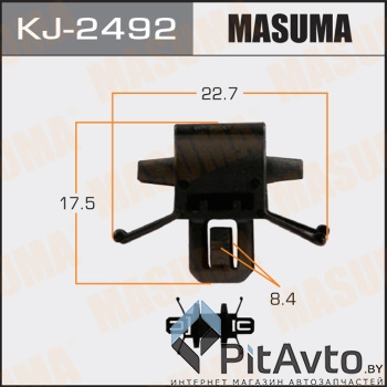 MASUMA KJ-2492 клипса Honda Accord