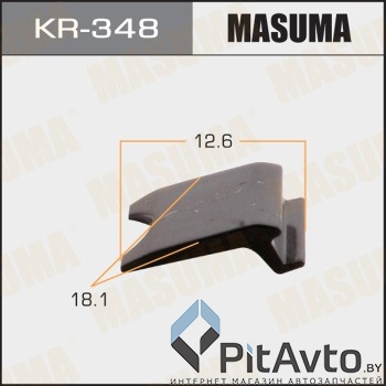 MASUMA KR-348 клипса Hyundai Solaris