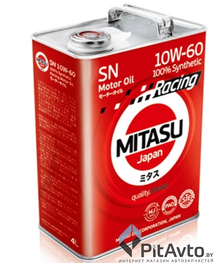 Масло моторное Mitasu Racing 10W-60 4л