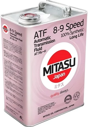Жидкость гидравлическая Mitasu ATF 9 HP 4л