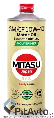 Масло моторное MITASU MOLY-TRiMER SM 10W40 1л